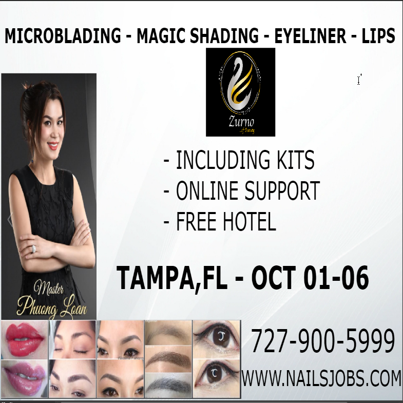 6 DAYS - COMPLETE MICROBLADING EYEBROW, LIP & EYELINER CLASS