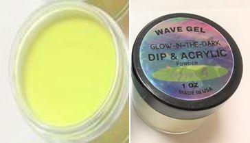 Wave Glow in the Dark  - Dip & Acrylic