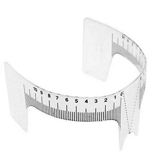 Eyebrow Stencil Shaper Ruler