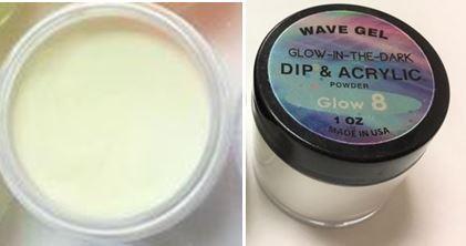 Wave Glow in the Dark  - Dip & Acrylic