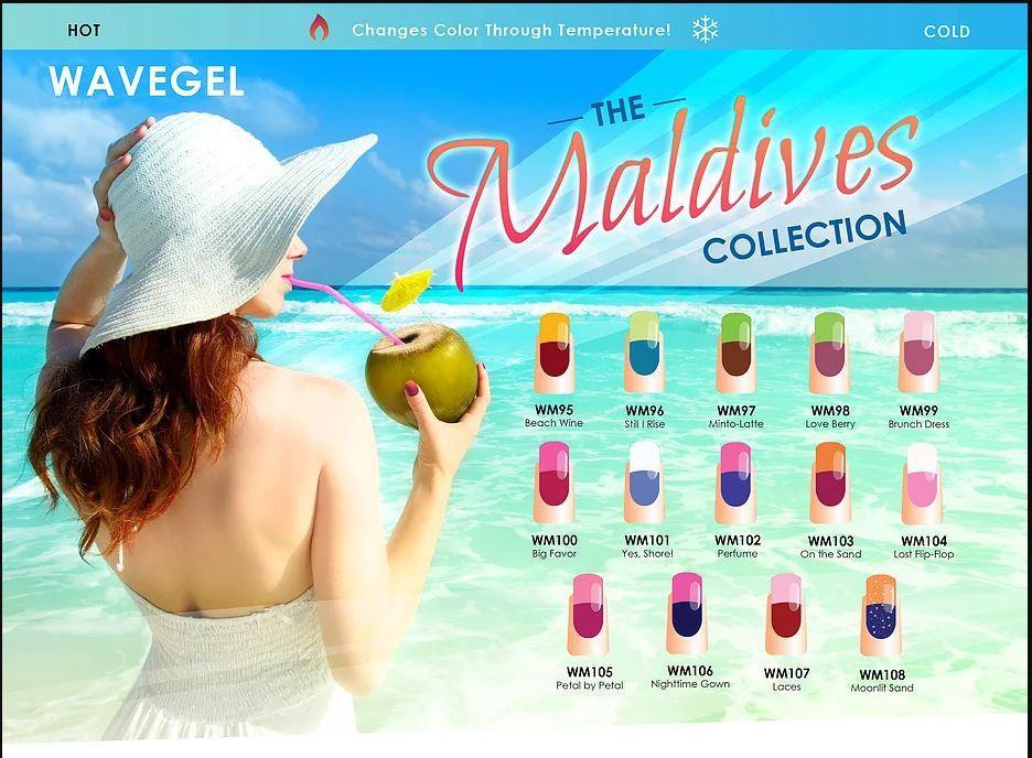 Wave Gel Mood Change - The Maldives Collection (WM95 -- WM108)