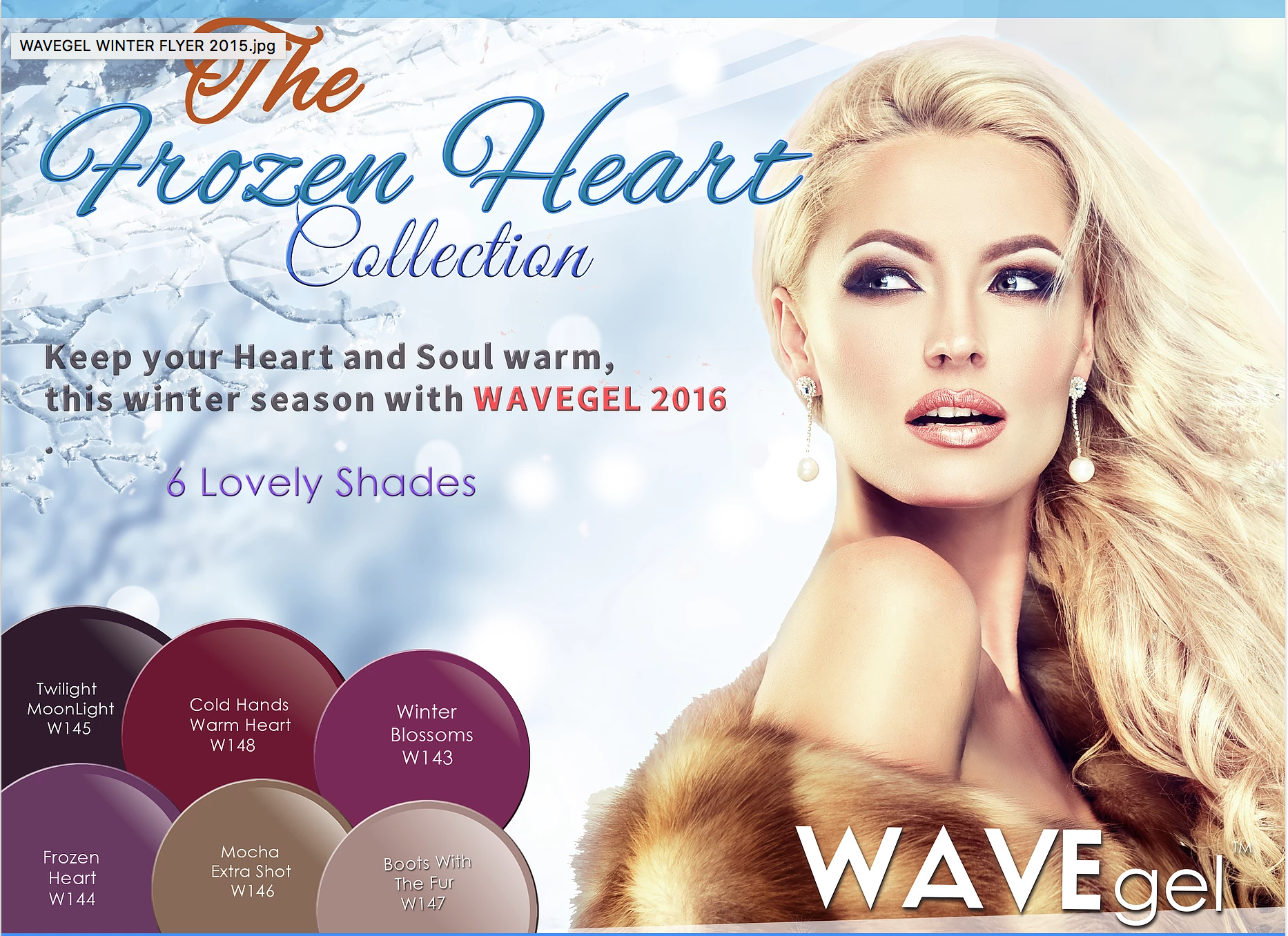 Wave Matching - Frozen Heart Collection (W139 -- W148)