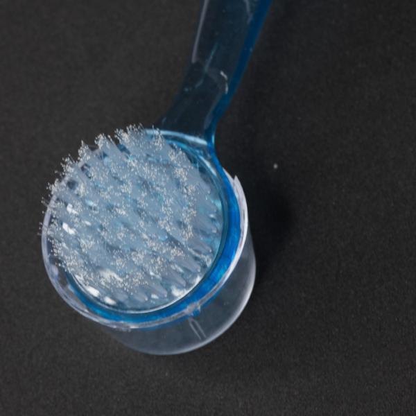 Nail Art Dust Cleaning Brush Plastic Round