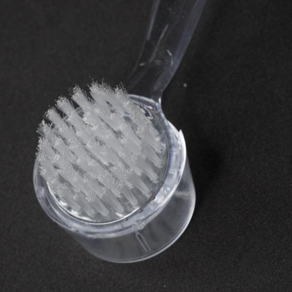 Nail Art Dust Cleaning Brush Plastic Round