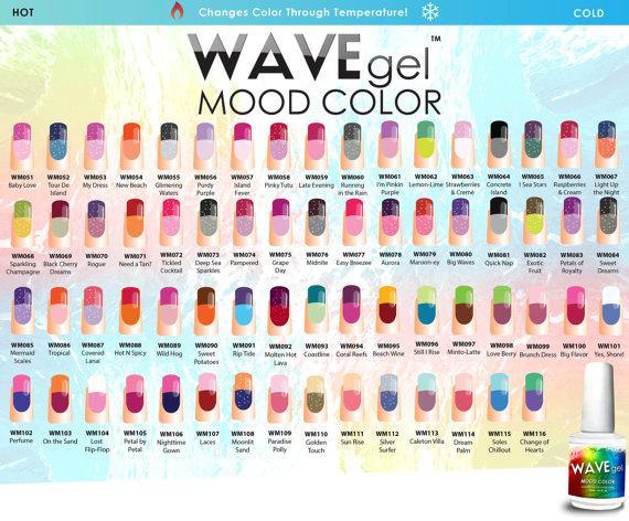 WAVEGEL MOOD COMPLETE SET 69 COLORS - 10%OFF