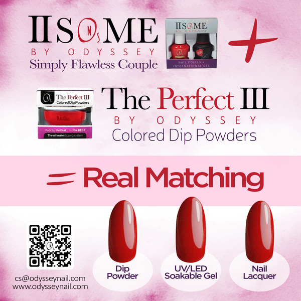 The Perfect 3 (Matching GEL+Polish+Dipping)